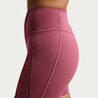Nike Universa Women's High-Waisted 5" Biker Shorts with No Front Seam
