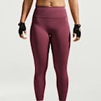 Nike Universa Women's High-Waisted 7/8 Leggings with No Front Seam