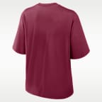 Florida State Arch Over Logo Boxy Women's Nike College T-Shirt