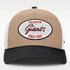 San Francisco Giants Rise Men's Nike MLB A-Frame Trucker Adjustable Hat