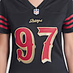 Jersey Nike de la NFL Game para mujer Nick Bosa San Francisco 49ers Rivalries Collection