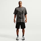 T-shirt de basquetebol folgada Nike para homem