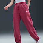 Pants de entrenamiento oversized de tiro alto para mujer Nike Sportswear Phoenix Fleece