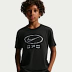 Chelsea FC Nike Older Kids' Swoosh Football T-Shirt