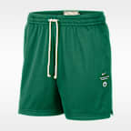 Shorts de básquetbol de malla Dri-FIT de 13 cm para hombre Boston Celtics Standard Issue