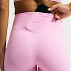Leggings acampanados de tiro alto sin costura delantera para mujer Nike Zenvy