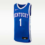 Kentucky Wildcats Big Kids' Nike Basketball Replica Jersey