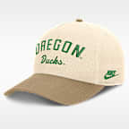Gorra universitaria Nike ajustable y con estructura A-Frame para hombre Legacy Rise de Oregon