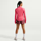 Playera de correr Dri-FIT UV de cierre de 1/4 para mujer Nike Swift
