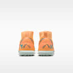 Tacos de fútbol TF high para niños talla grande Nike Jr. Mercurial Superfly 10 Club "Kylian Mbappé"