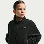 Nike Pro Older Kids' (Girls') Therma-FIT Fleece Full-Zip Top