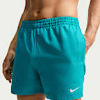 Shorts de playa o alberca con forro de ropa interior para hombre de 12.7 cm Nike Swim Breaker Essential