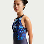 Nike Gymnastics Nike Floral Focus Leotard