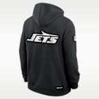 Sudadera con gorro Nike Dri-FIT de la NFL de cierre completo para hombre New York Jets Utility Player Sideline