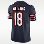 Caleb Williams Chicago Bears Men's Nike Dri-FIT NFL Limited Jersey