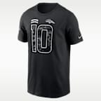 Playera Nike de la NFL para hombre Bo Nix Denver Broncos Salute to Service