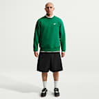 Sudadera de cuello redondo de tejido Fleece para hombre Nike Club