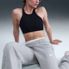 Nike Sportswear Club Fleece Women's Mid-Rise Wide-Leg Sweatpants