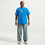 Męski T-shirt piłkarski Nike Total 90 Atlético Madryt