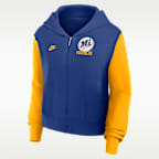 Seattle Mariners Cooperstown Women's Nike MLB Full-Zip Hoodie