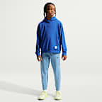 Nike Pro Big Kids' (Boys') Dri-FIT Fleece Pullover Hoodie