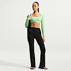 Nike Zenvy Women's Light-Support Padded Long-Sleeve Sports Bra