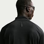 Nike Stride Dri-FIT Laufoberteil mit Viertelreißverschluss (Herren)