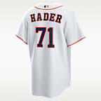 Josh Hader Houston Astros Men's Nike MLB Replica Jersey