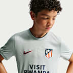 Fotbollströja för uppvärmning Atlético Madrid (tredjeställ) Nike Dri-FIT för ungdom