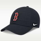 Gorra Nike de la MLB ajustable para hombre Boston Red Sox Evergreen Club