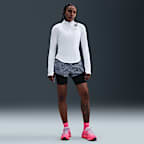 Top da running Dri-FIT con zip a 1/4 Nike Tempo – Donna