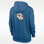 Milwaukee Brewers Authentic Collection City Connect Women's Nike Therma MLB Pullover Hoodie