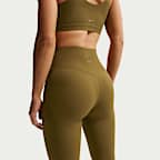 Damskie legginsy 7/8 z wysokim stanem bez przedniego szwu Nike Zenvy