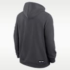 Sudadera con gorro sin cierre universitaria Nike Dri-FIT para hombre Michigan State Sideline Standard Issue