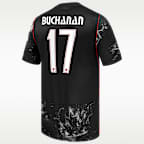 Jersey Nike Fútbol Dri-FIT para hombre Tajon Buchanan Canada Soccer 2026 Stadium Away