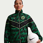 Nigeria Windrunner Women's Nike Football UV Woven Jacket