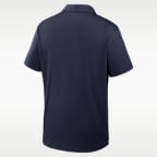 Polo universitaria Nike Dri-FIT para hombre Auburn Tour