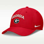 Georgia On-Field Rise Swoosh Men's Nike Dri-FIT College Hat