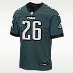 Saquon Barkley Philadelphia Eagles Big Kids' Game Jersey