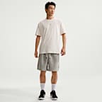 Basketshorts i fleecefrotté Nike Standard Issue Dri-FIT 20 cm för män