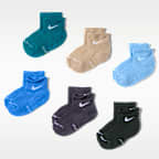 Nike Kids' Dri-FIT Elevated Everyday Low Socks (6 Pairs)