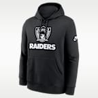 Sudadera con gorro sin cierre Nike de la NFL para hombre Las Vegas Raiders Best Season Rewind Club