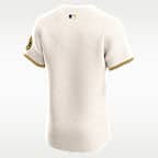 Jersey Nike Dri-FIT ADV de la MLB Elite para hombre Milwaukee Brewers