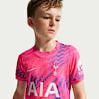 Jersey de futbol de manga corta Nike Dri-FIT Replica del Tottenham Hotspur portero 2026/27 Stadium para niños talla grande