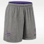 Shorts Nike Dri-FIT de la NFL para hombre Minnesota Vikings Sideline Reversible