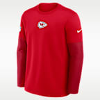 Kansas City Chiefs Scripted To Win Sideline Coach Men's Nike Therma-FIT NFL Long-Sleeve T-Shirt