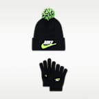 나이키 클럽 주니어 셔닐 피크 투피스 비니 세트