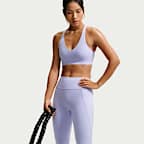 Nike Universa Women's High-Waisted Full-Length Leggings with No Front Seam