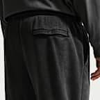 Pants de tejido Fleece con puño con efecto lavado para hombre Nike Sportswear Club