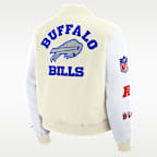 Buffalo Bills Rivalries Collection Men's Nike NFL Full-Snap Varsity Jacket
